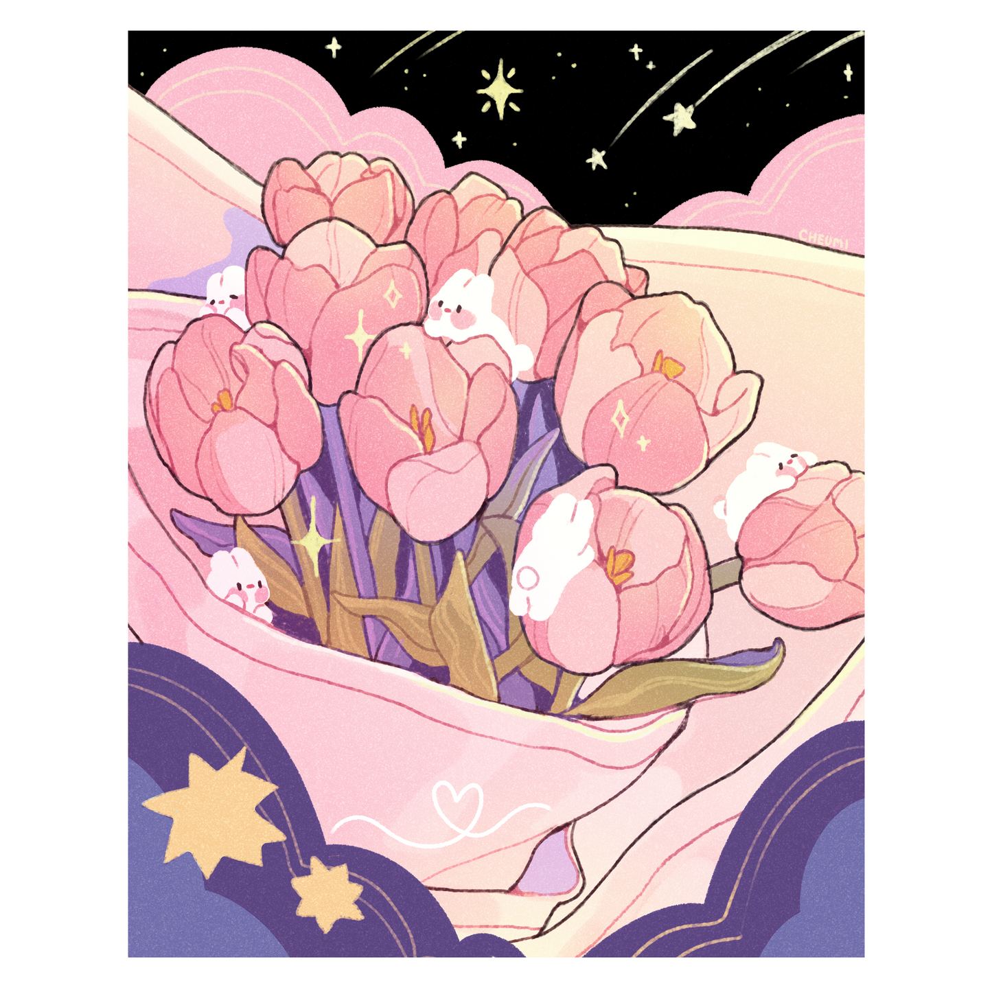 Bunny Dream Print 8x10
