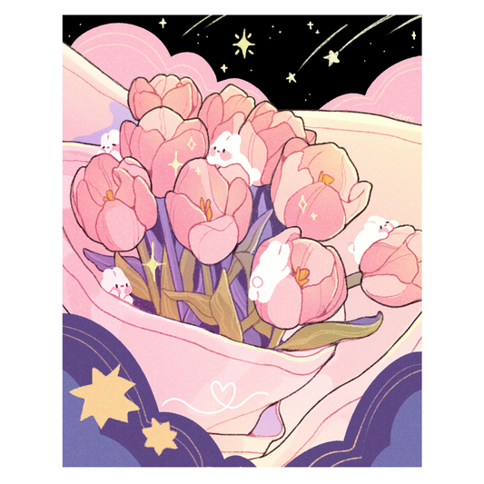 Bunny Dream Print 8x10