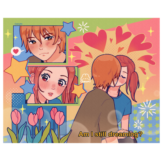 Lovely Complex Fanart Print 8x10