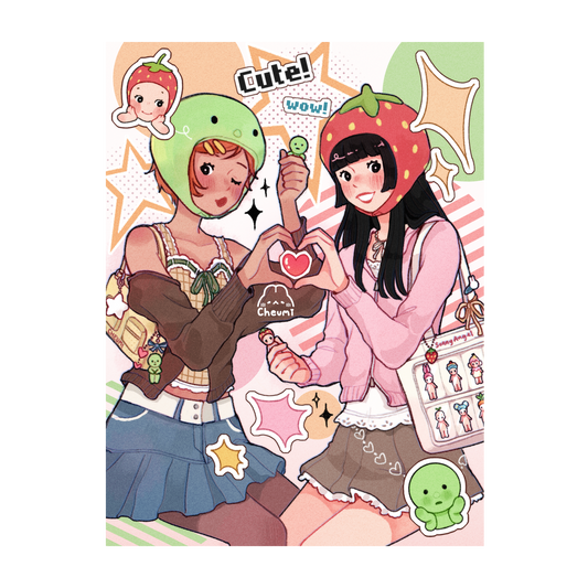 Trinket Besties Print 6x8