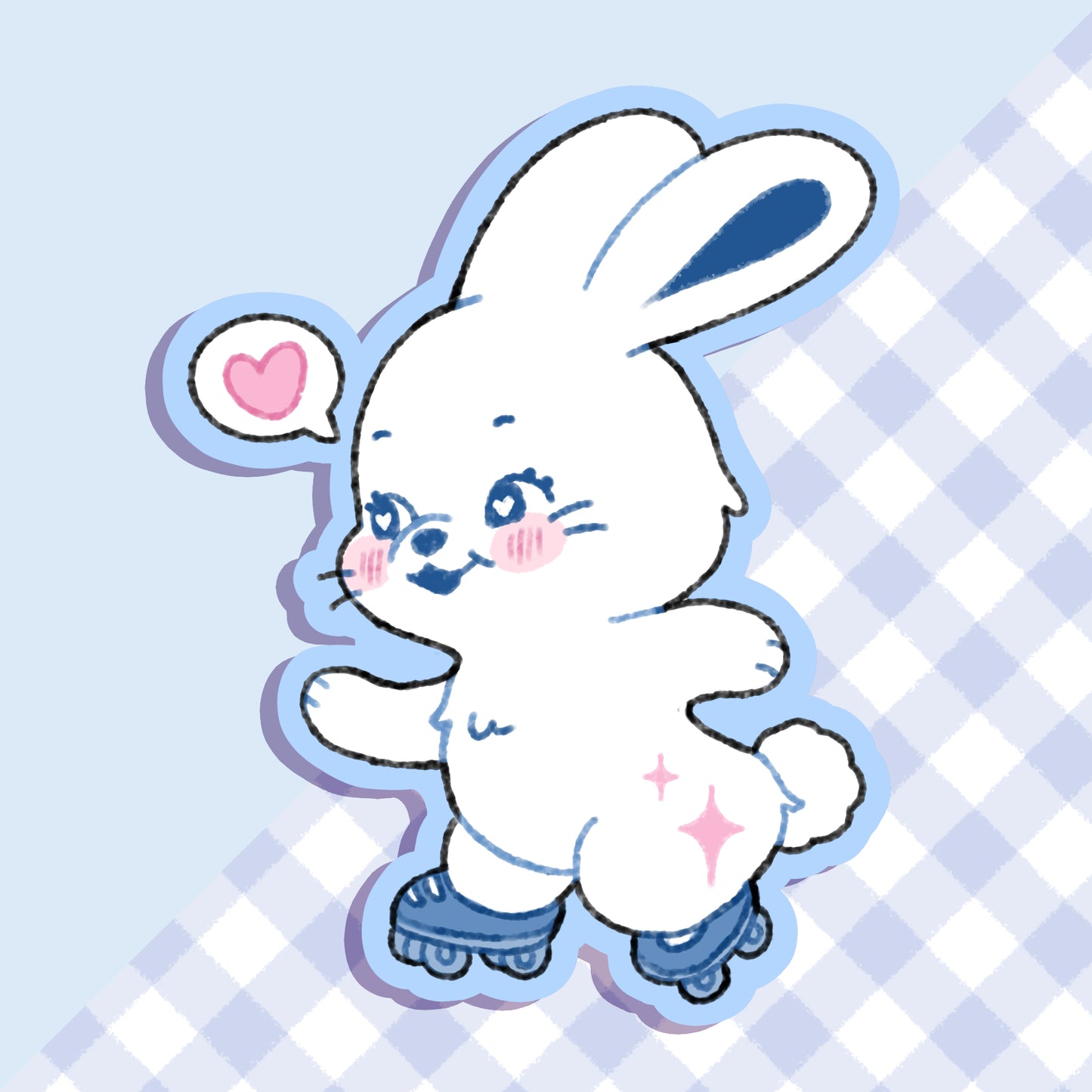 Newjeans Bunny | Waterproof Stickers