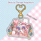Shoujo Manga Keychain/Charm