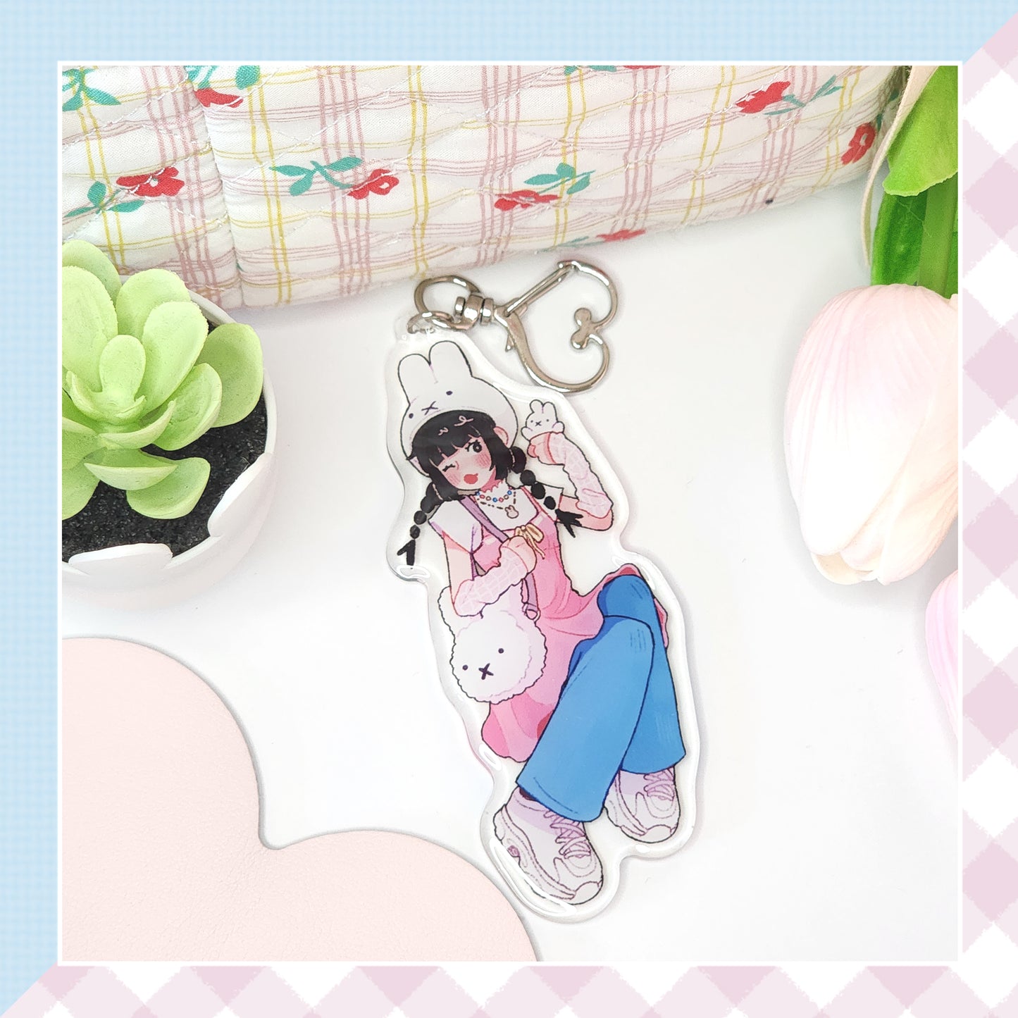 Trinket Girls Acrylic Keychains