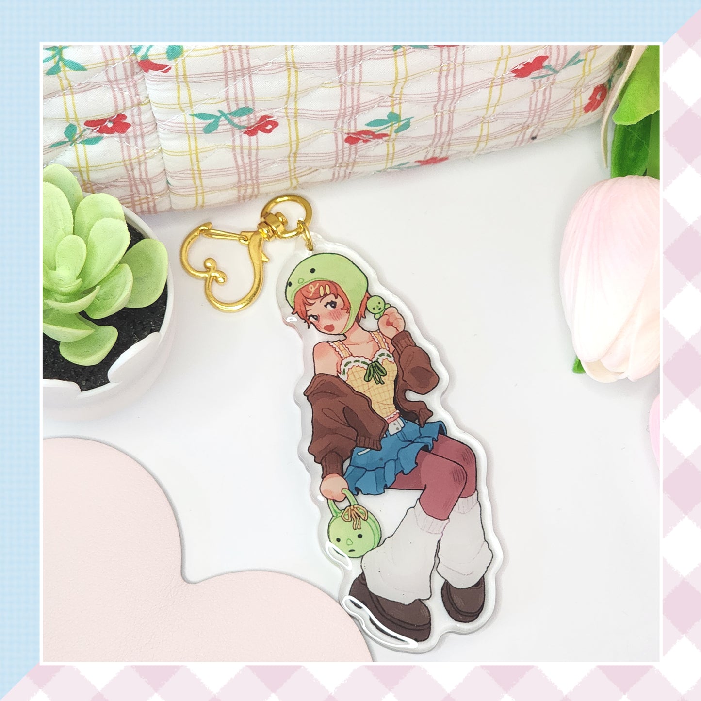 Trinket Girls Acrylic Keychains