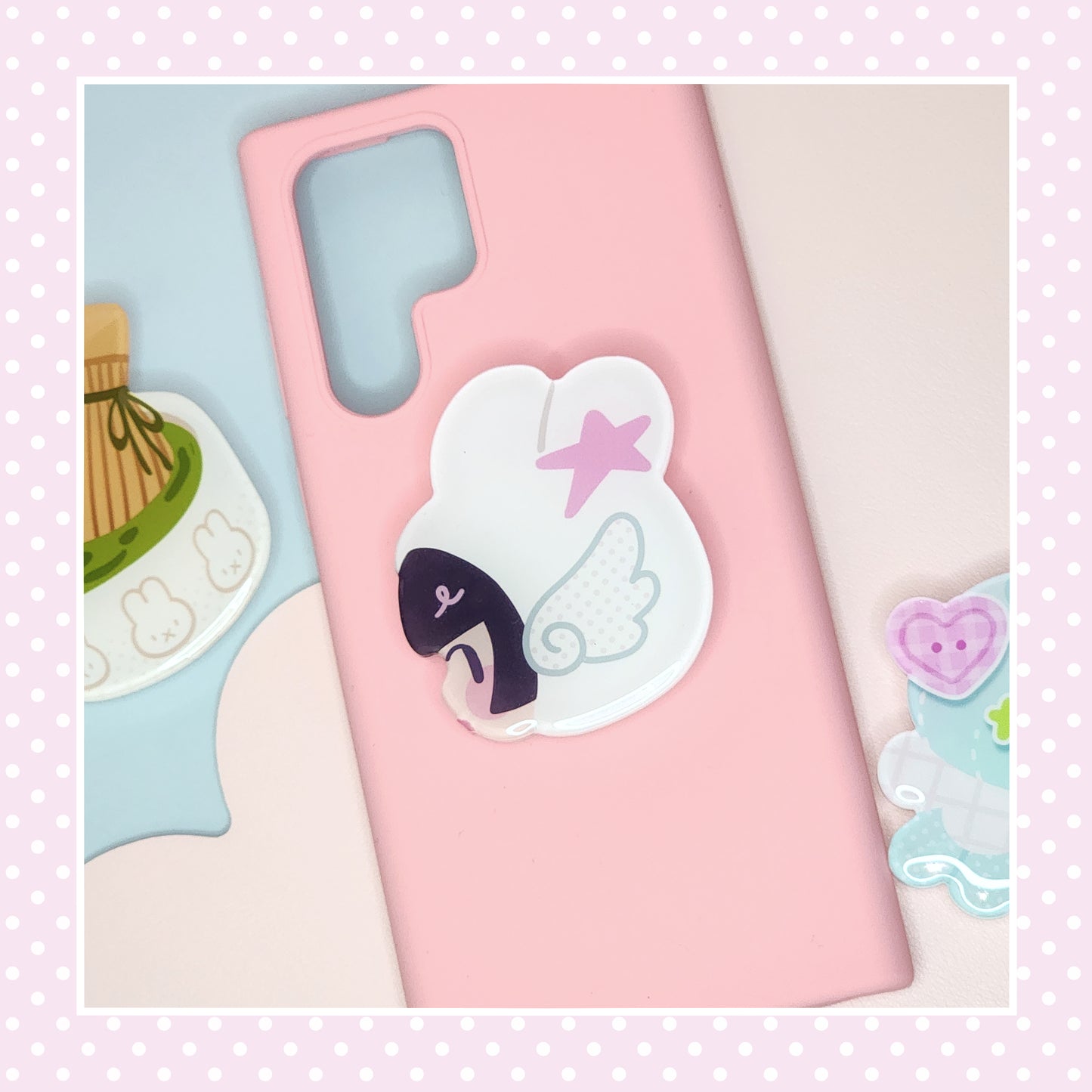 Jellyfish, Matcha, Bunny Girl | Phone Grips