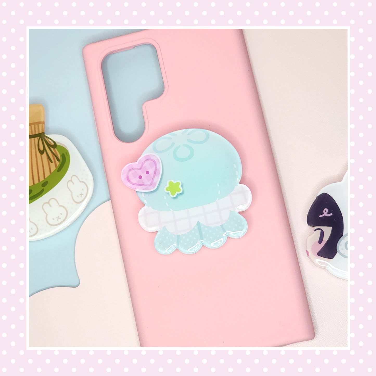 Jellyfish, Matcha, Bunny Girl | Phone Grips