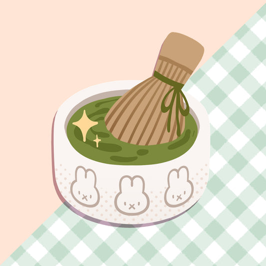 Matcha Bowl | Waterproof Stickers