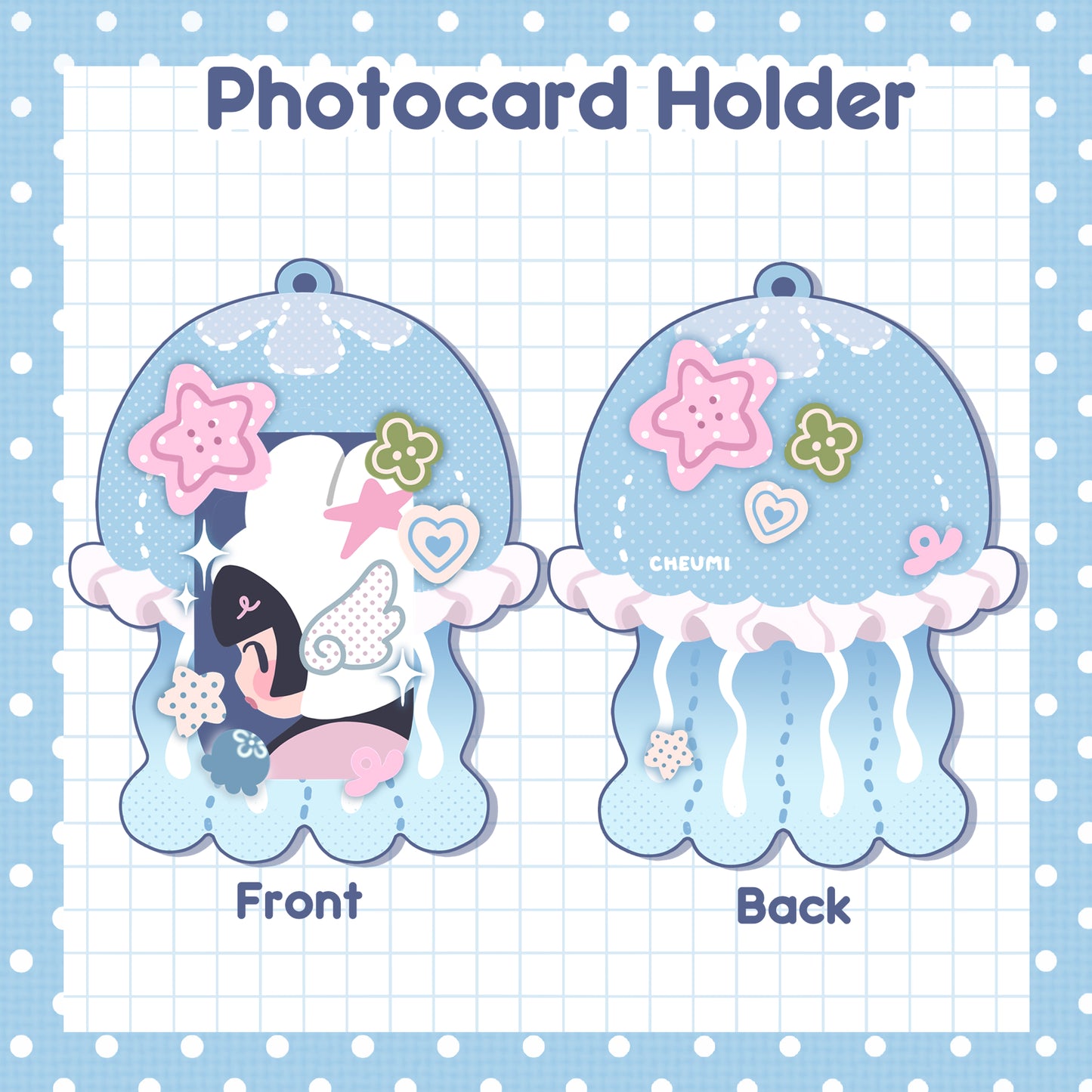 Jellyfish Photocard Holder
