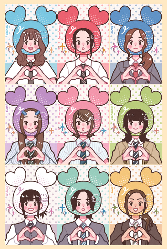 This is For TWICE  |  Handmade Photocards