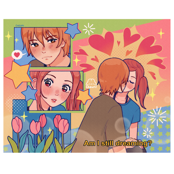 Lovely Complex Fanart Print 8x10 – Cheumi