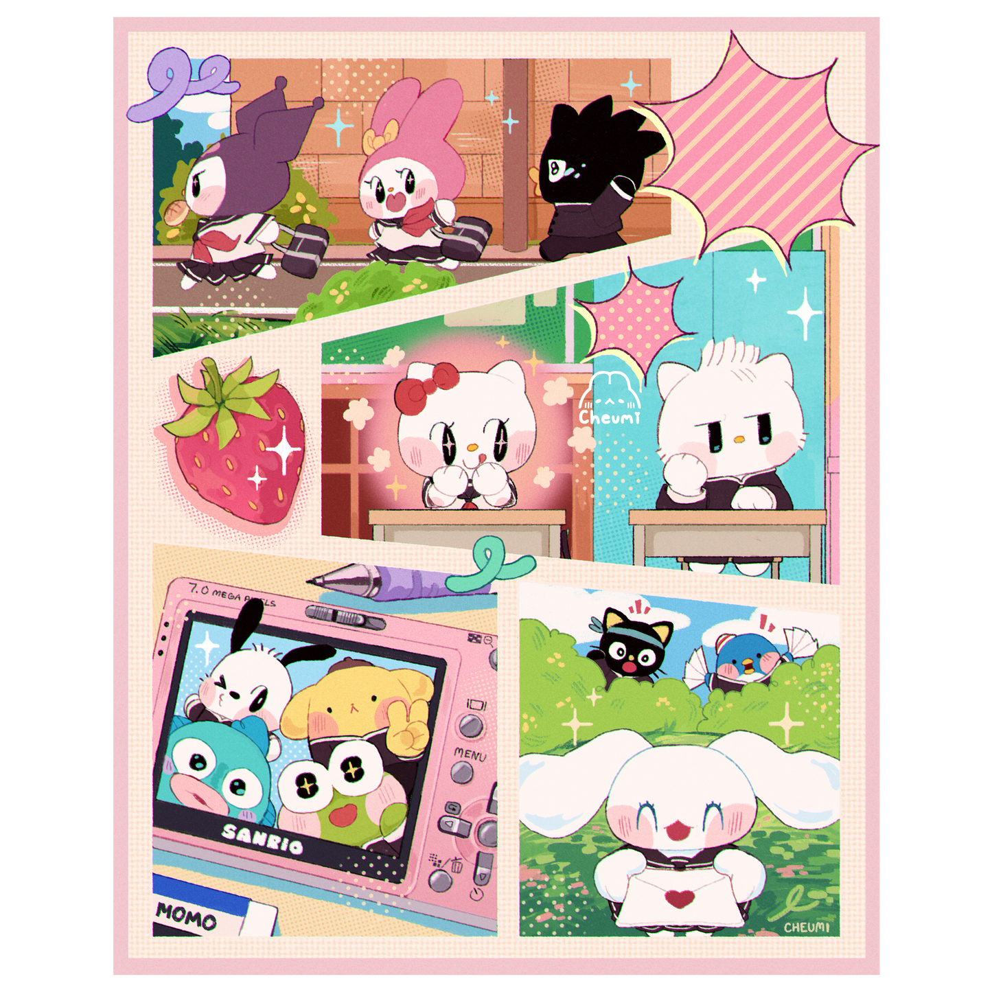 School Days Print 8x10