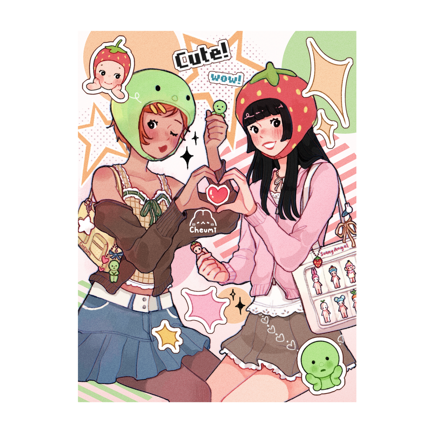 Trinket Besties Print 6x8