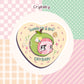 Cutie Heart Buttons