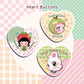 Cutie Heart Buttons
